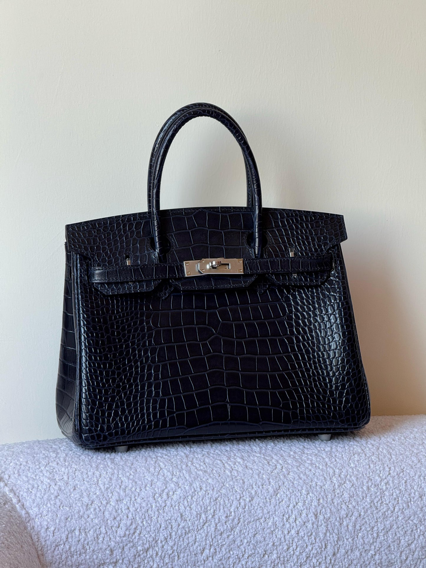 Hermes Birkin croc